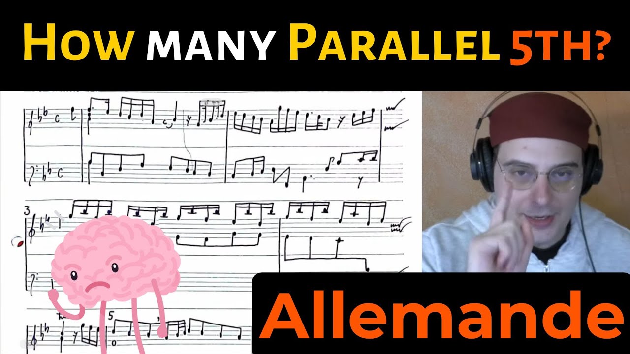 Allemande – Baroque Composition – Carolus’ Work! How Many Parallel Fifths Will We Find?
