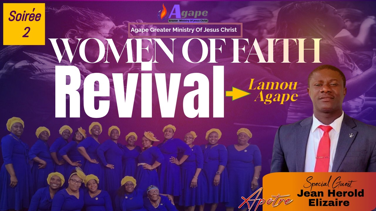 AGAPE GREATER MINISTRY OF JESUS CHRIST -- Jeudi March 5-2026