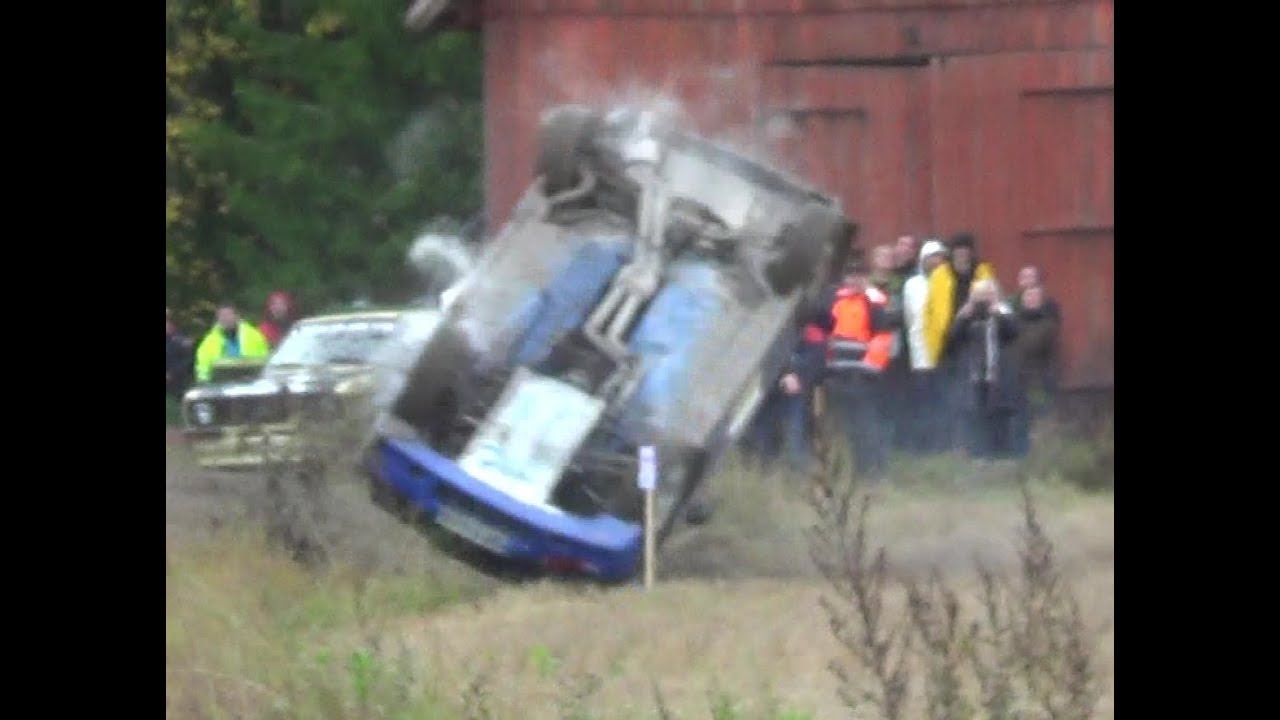 mvalkama.fi Rantaralli 2017, Mynämäki (crashes & action)