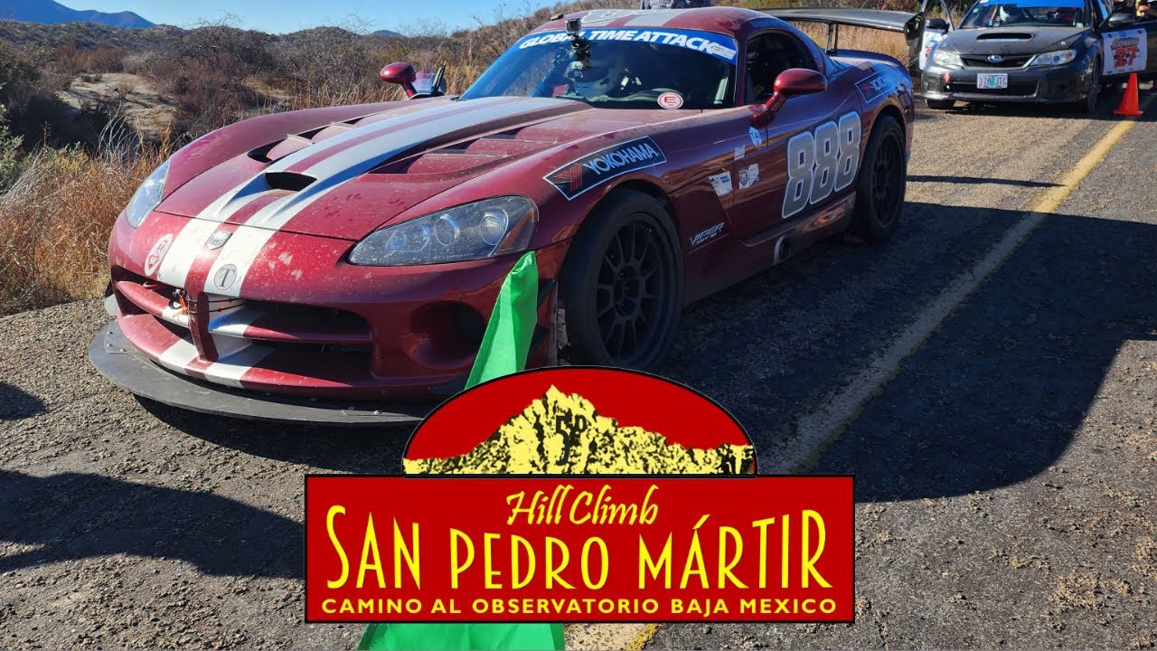 [ONBOARD] Dodge Viper SRT10 Racing at San Pedro Martir Hill Climb