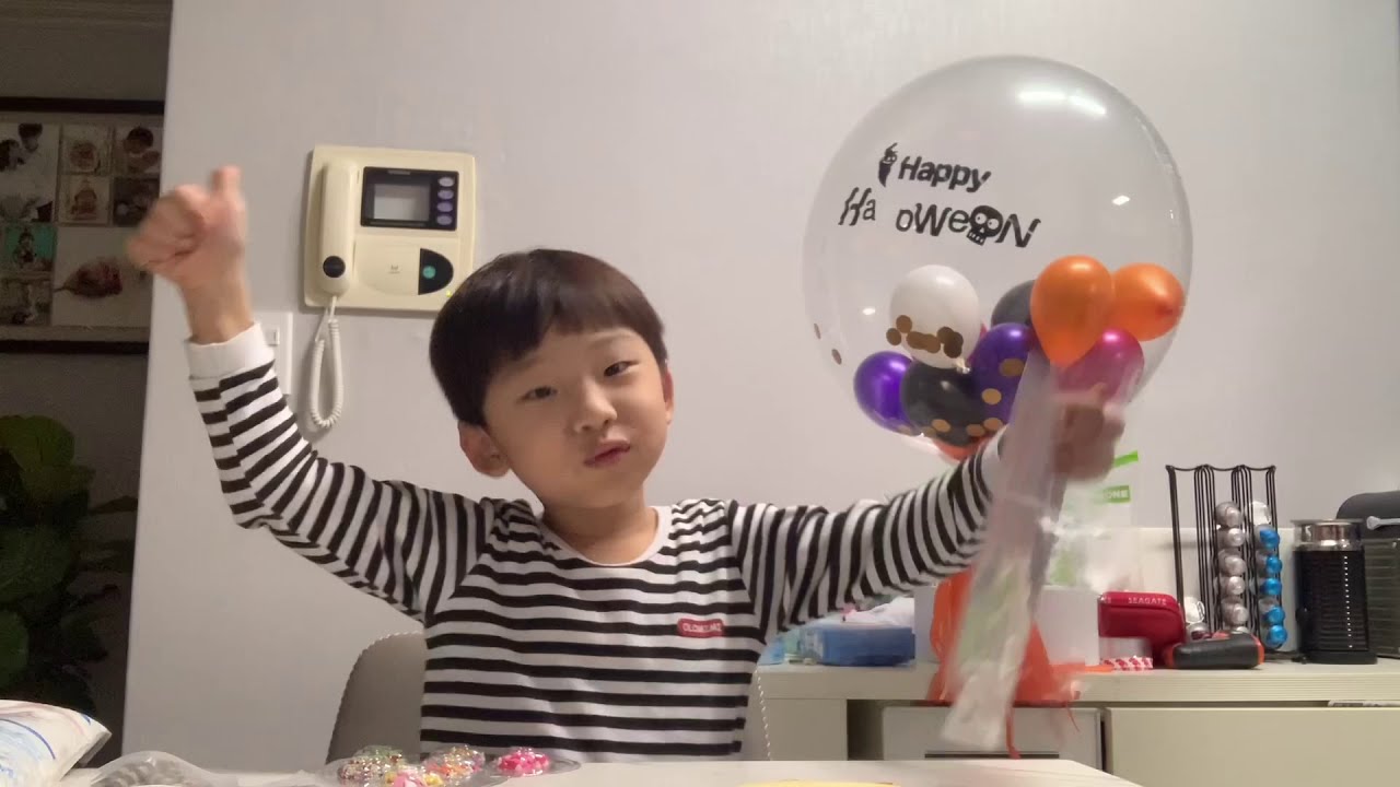 하츄비의 할로윈 케이크 만들기!