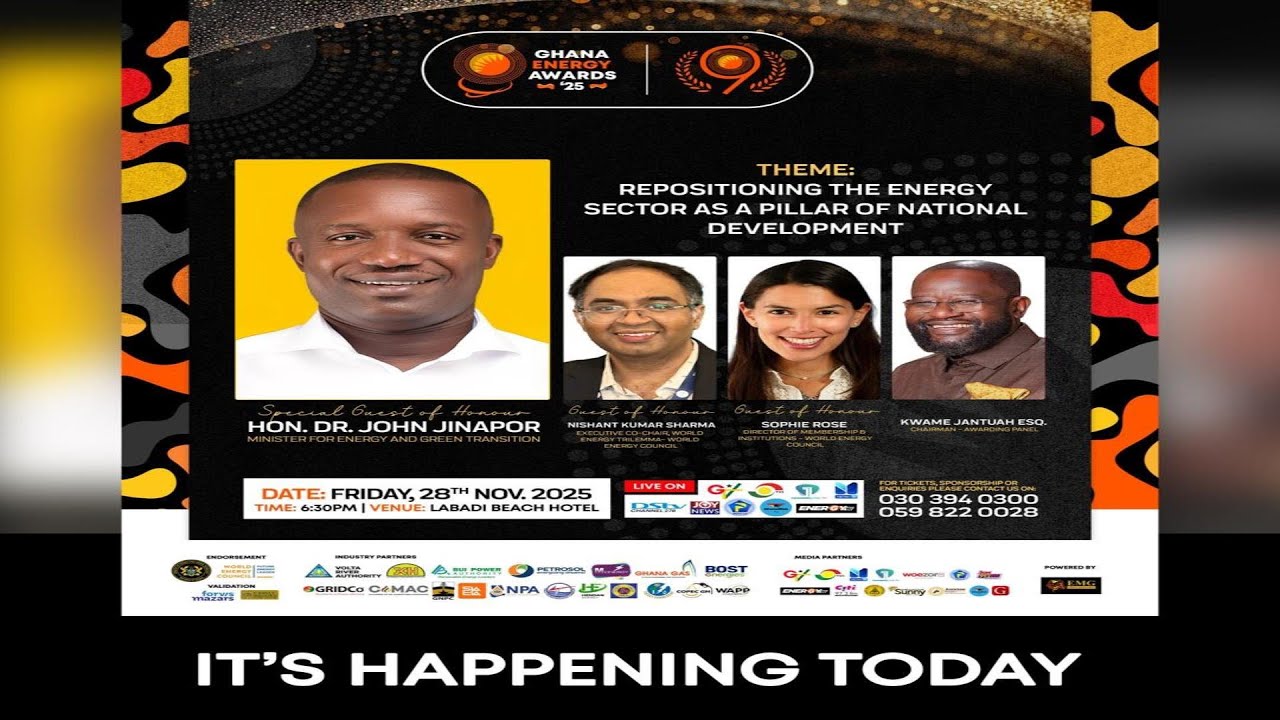 Ghana Energy Awards 25 || 28th November 2025.