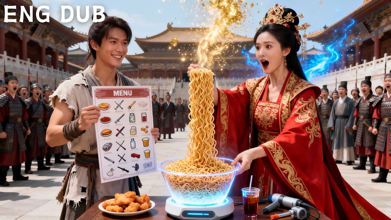 A Broke Guy Found a Time-Traveling Empress in a Warehouse—One Cup of Noodles Bought Him an Empire！