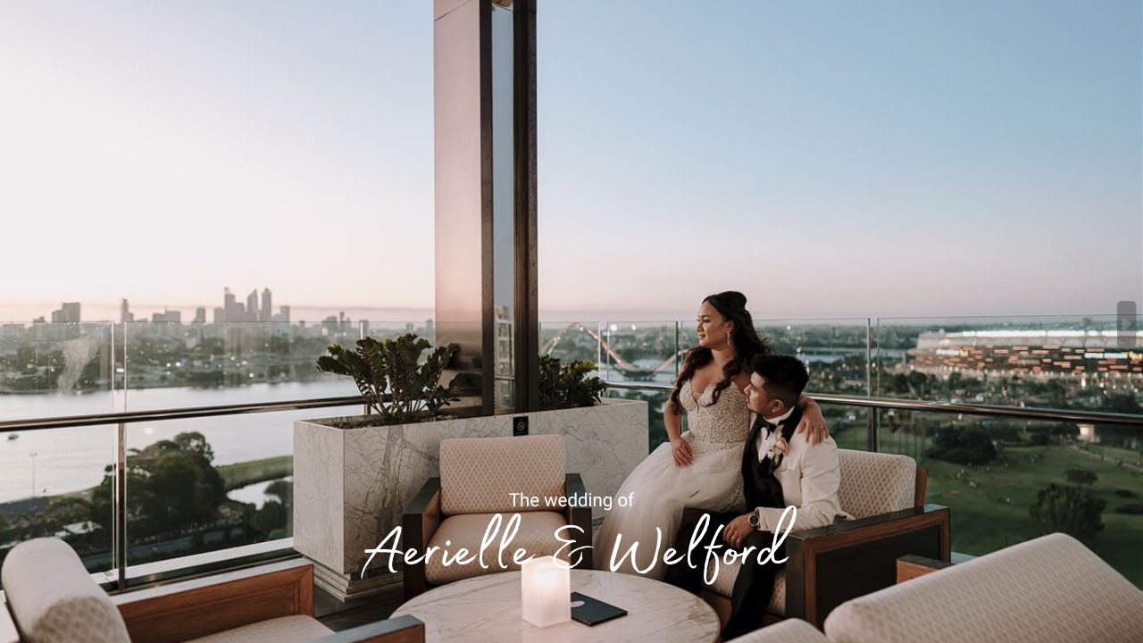 Aerielle and Welford Wedding Film || Crown Towers Perth, WA