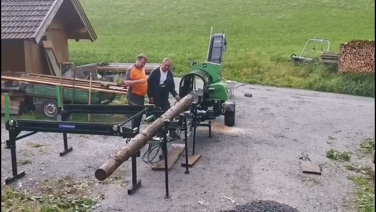 Rezalno cepilni stroj Hofman PERO RCS 20 T in dozirna miza