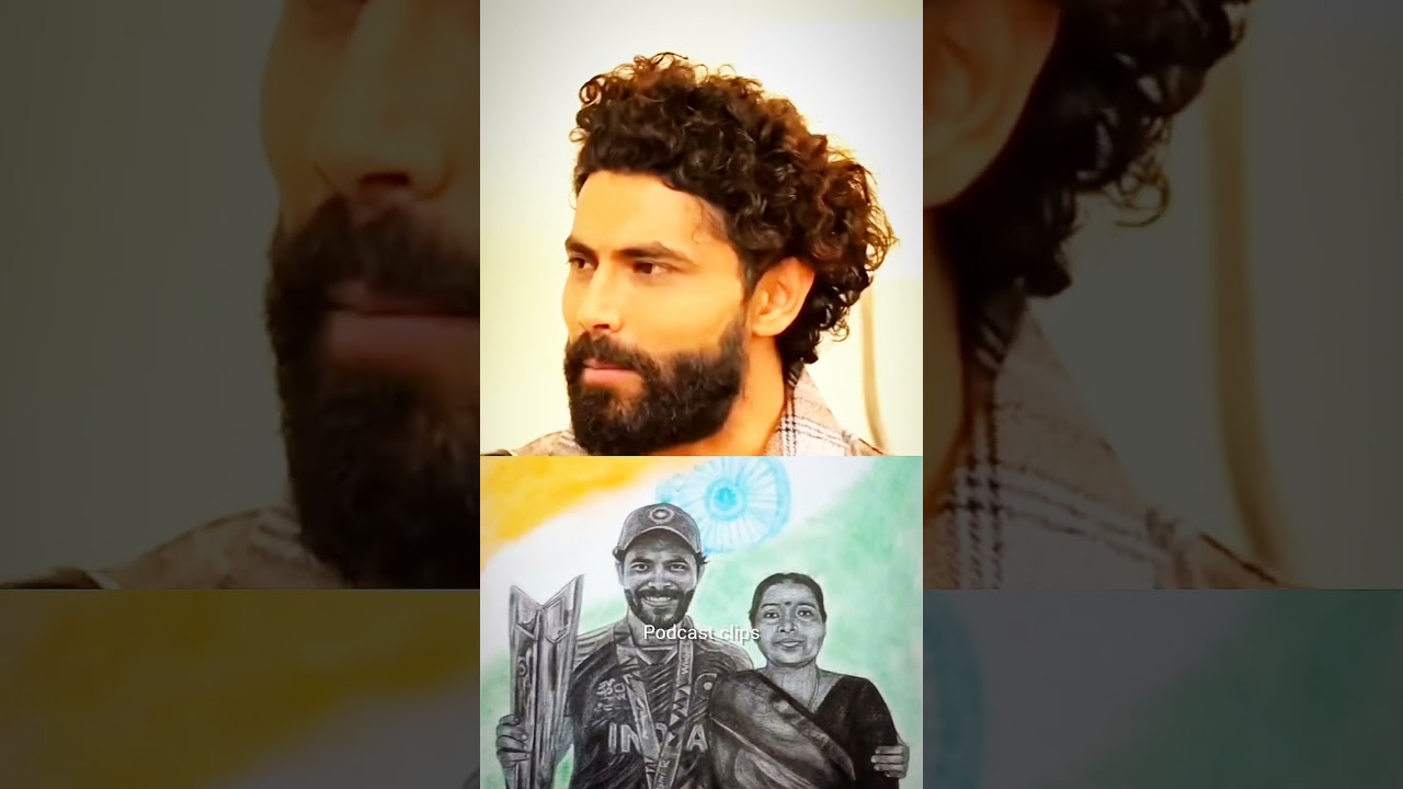 Ravindra jadeja on father and mother podcast clips#shortfeed #shortvideo #cricket #trending