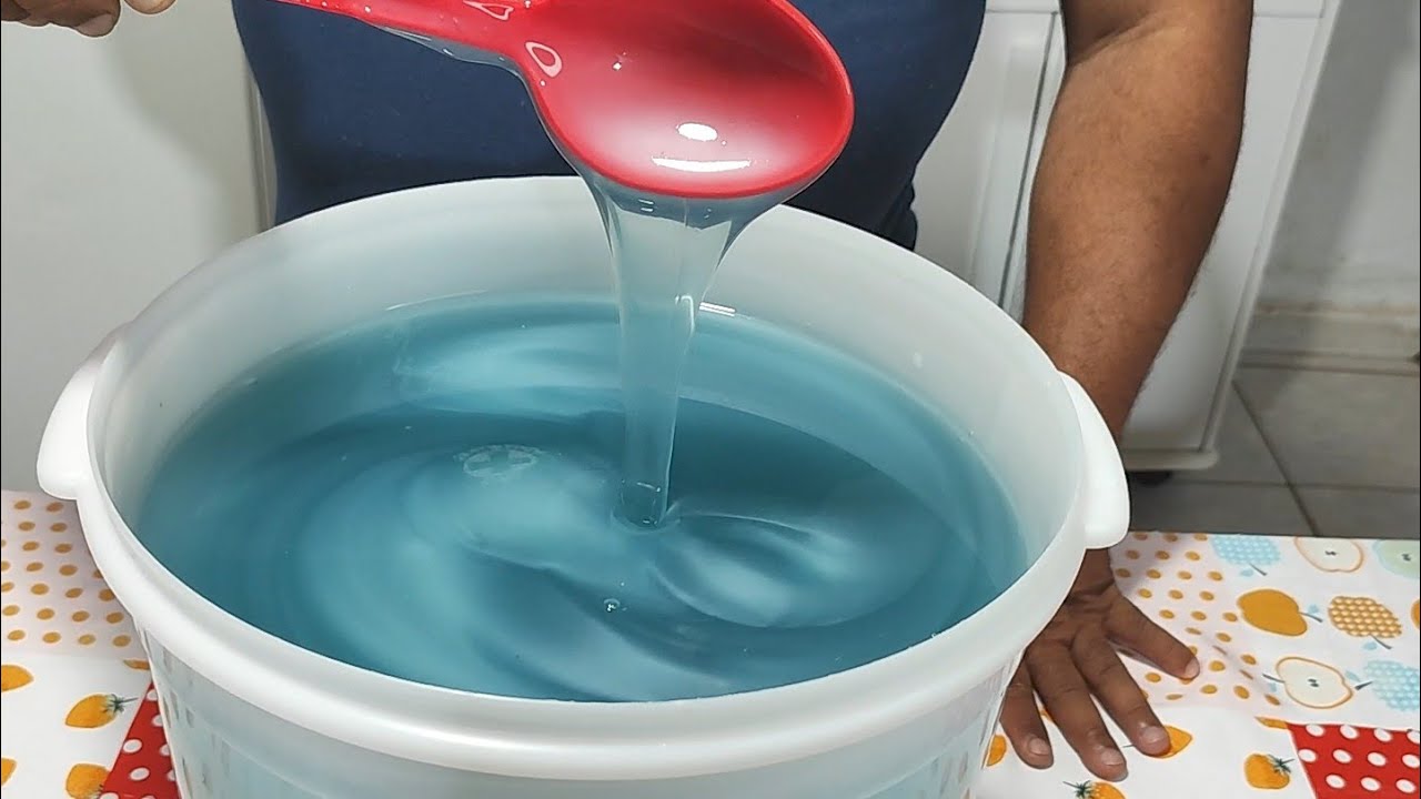 Esse e sabao líquido caseiro lava roupas Concentrado que até às lavanderias estão elogiando vem ver