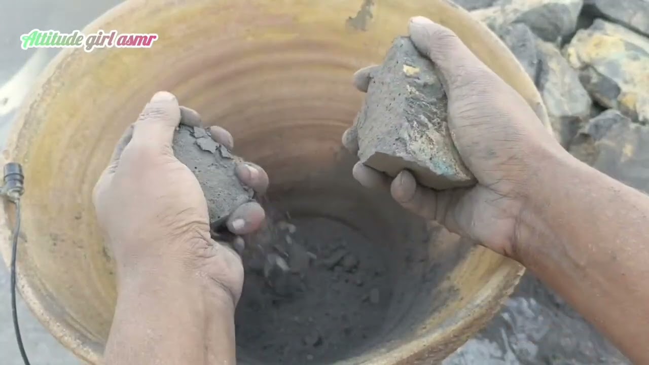 Multi Dirt Crumbling ASMR oddlysatisfying #clay#asmr#asmrsounds#oddlysatisfying #relaxing#satisfying