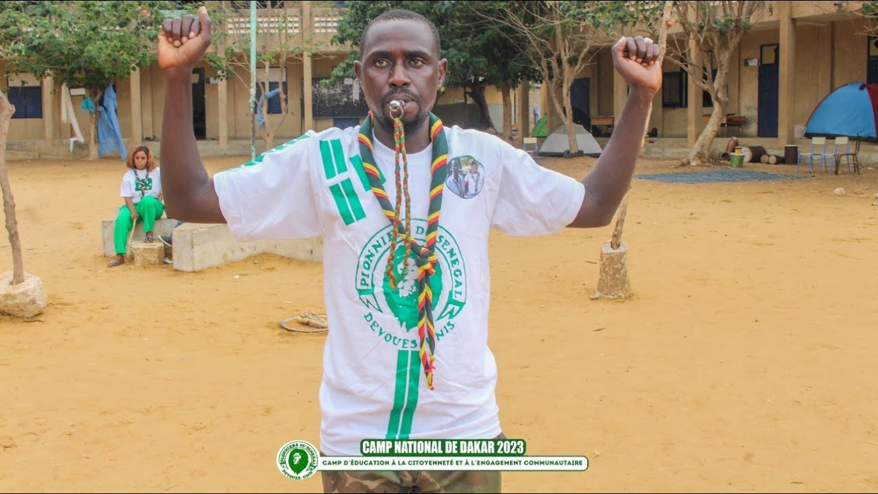 Camp National Inter-district Dakar 2023 du Mouvement National des Pionniers du Sénégal. #reportage 1