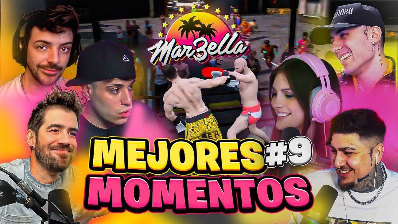 MEJORES MOMENTOS MARBELLA VICE 3 #9😂🌴AURON, NEXXUZ, CAROLA, IMANTADO #marbellavice #mejoresmomentos