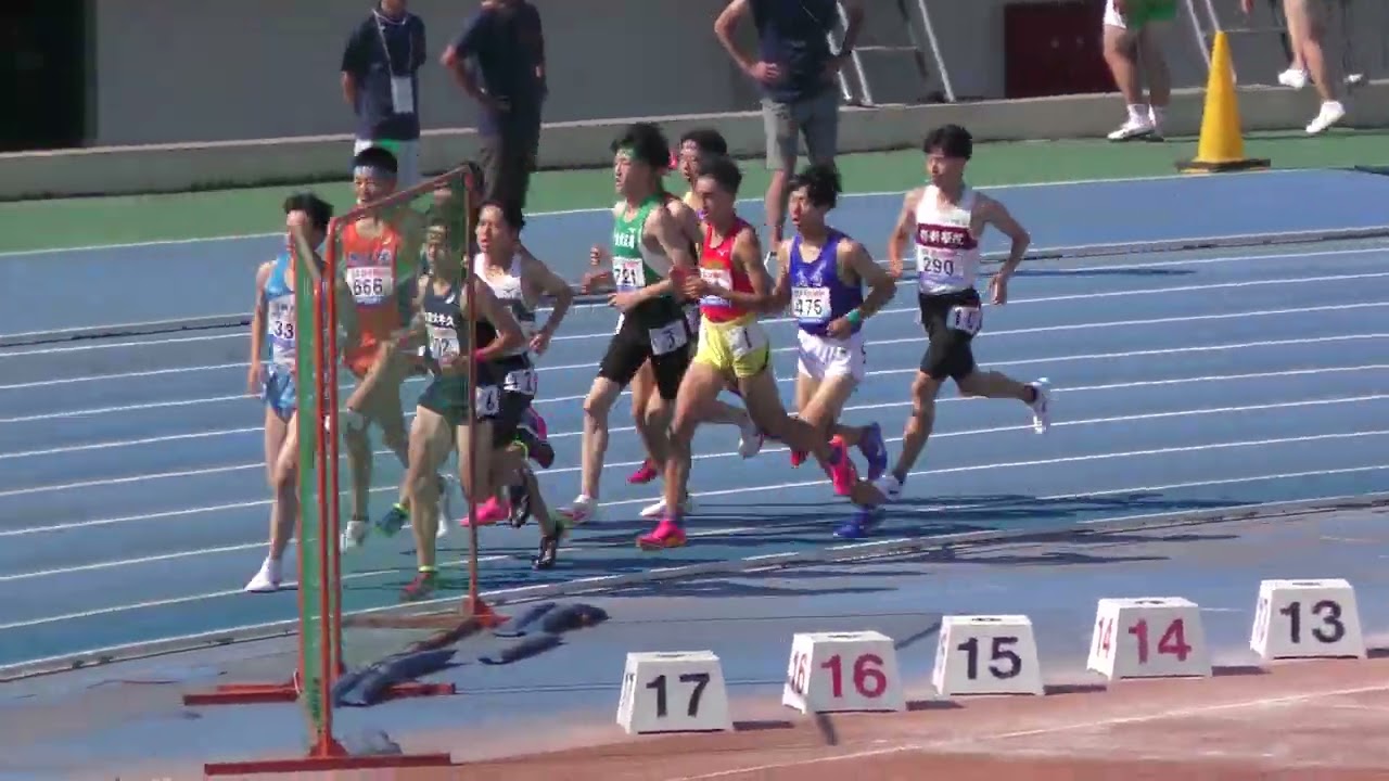 ㉔男子北関東1500m決勝 令和6年度関東高等学校陸上競技大会1日目（20240614