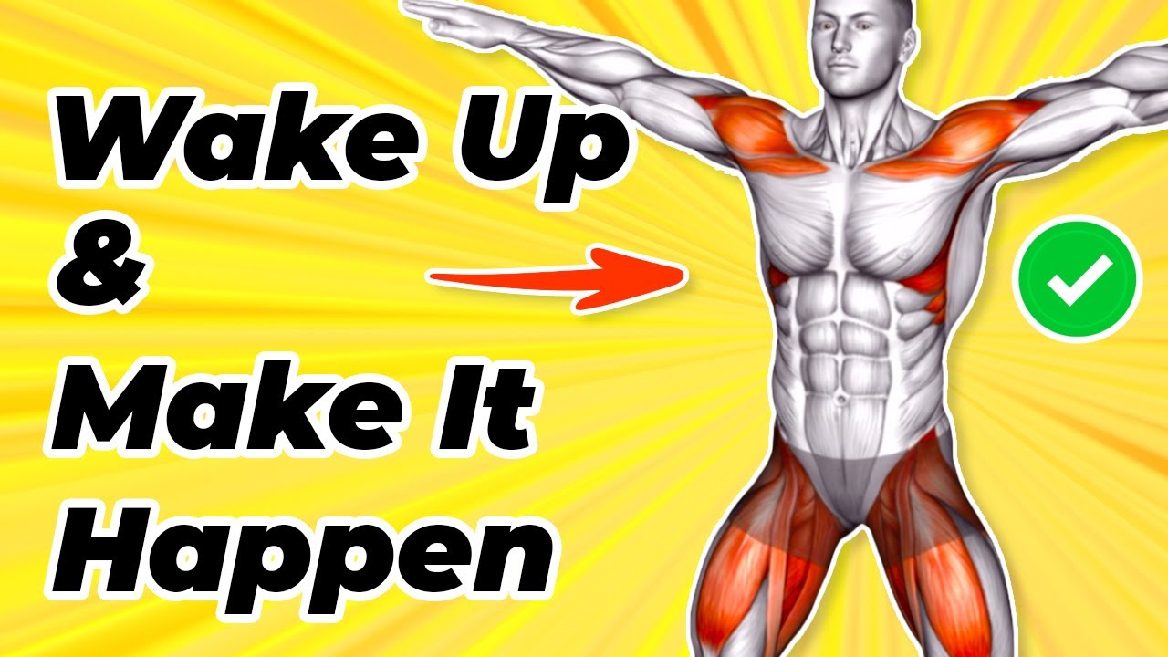 Wake Up & Make It Happen! (5 Min Morning Workout)