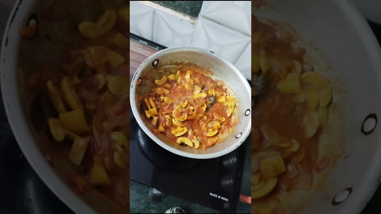 #food #recipe #kajuchi bhaji simple style #viralvideo #song #viralvideo
