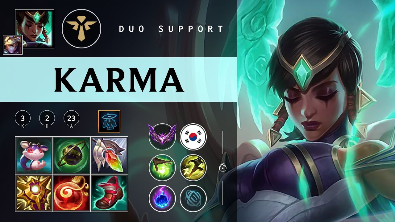 Karma Support vs Nami - KR Master Patch 26.01