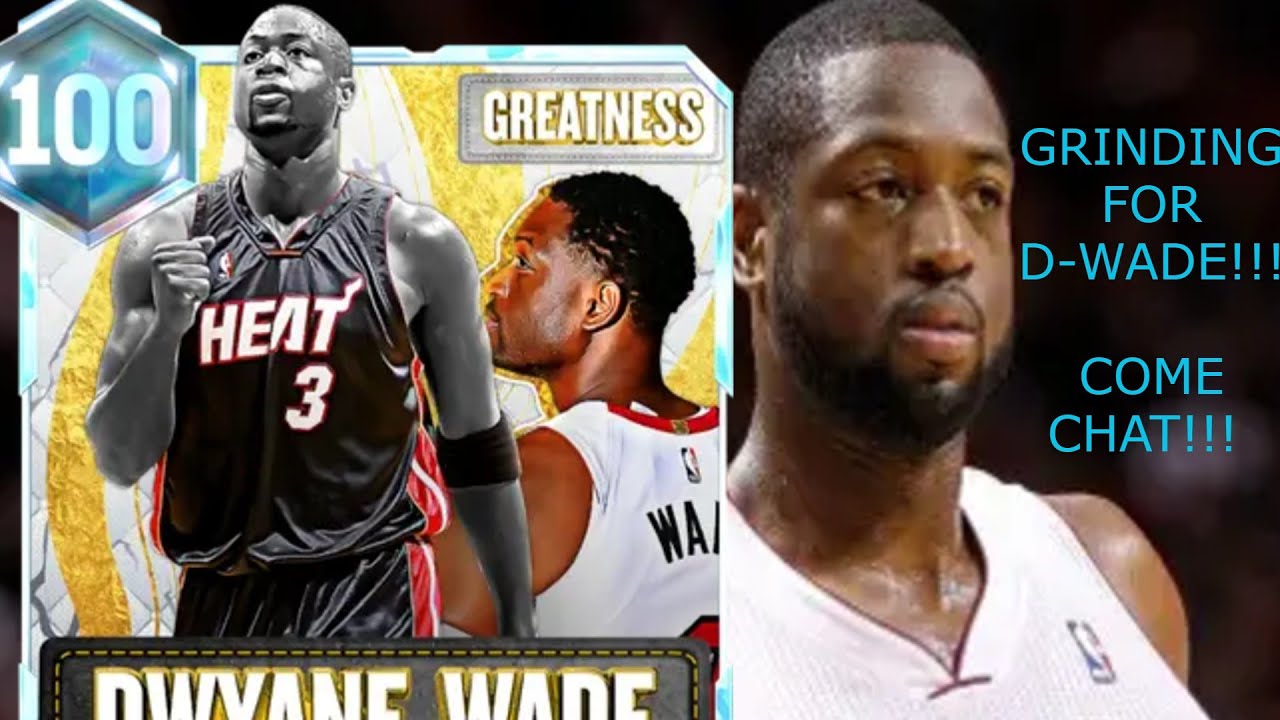Grinding for DWADE!!!!! STOP BY N CHAT W YA BOY .