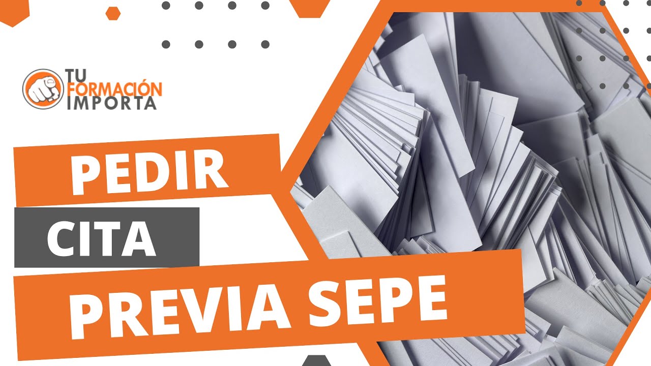¿Cómo pedir o cancelar tu cita previa en el SEPE? [TUTORIAL]