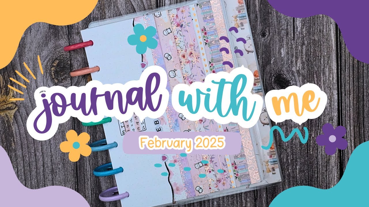 February Bullet Journal Setup ✿ Friendship Bracelets ✿ Waterfall Dutch Door ✿ Plannerface ✿ AD