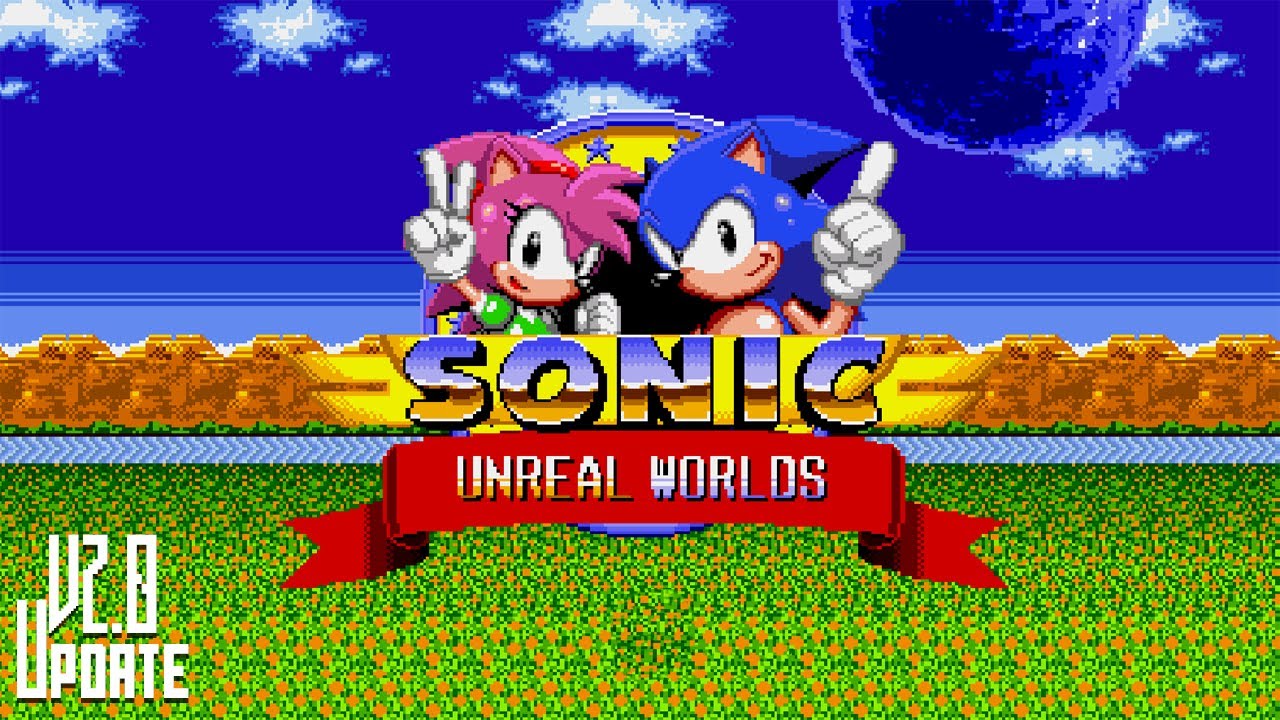 Sonic: Unreal Worlds (v2.0 Update) ✪ Full Game Playthrough (1080p/60fps)