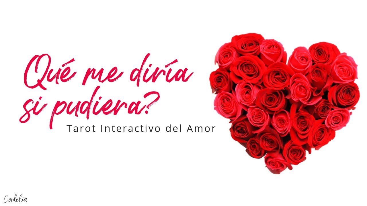 ✨QUE ME DIRÍA MI PERSONA ESPECIAL SI PUDIERA?🤔💭QUE SIENTE POR MI?❤️❣️❤️TAROT INTERACTIVO DEL AMOR