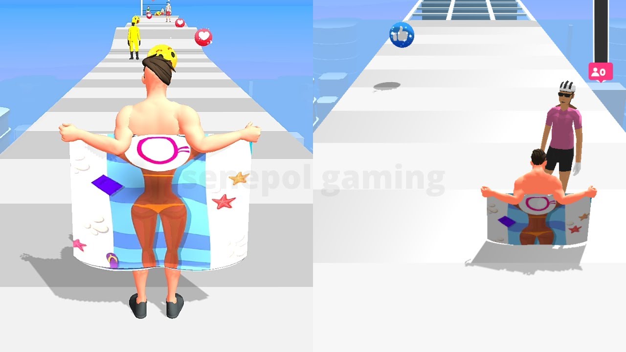 Flash runner walkthrough - 👯👯 all levels (Mobile Gameplay)