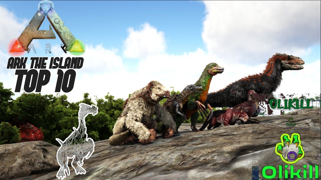 Top 10 najlepszych dinozaurów w ARK: Survival Evolved | The Island