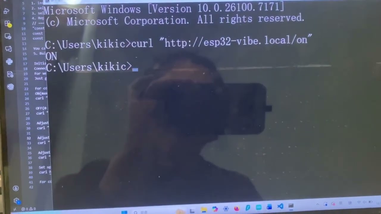 Vibration change demo