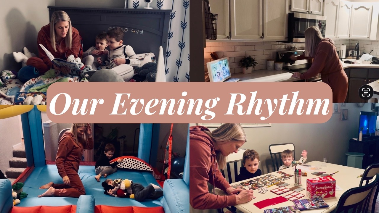 Realistic Evening Routine with Kids | Working Mom Life