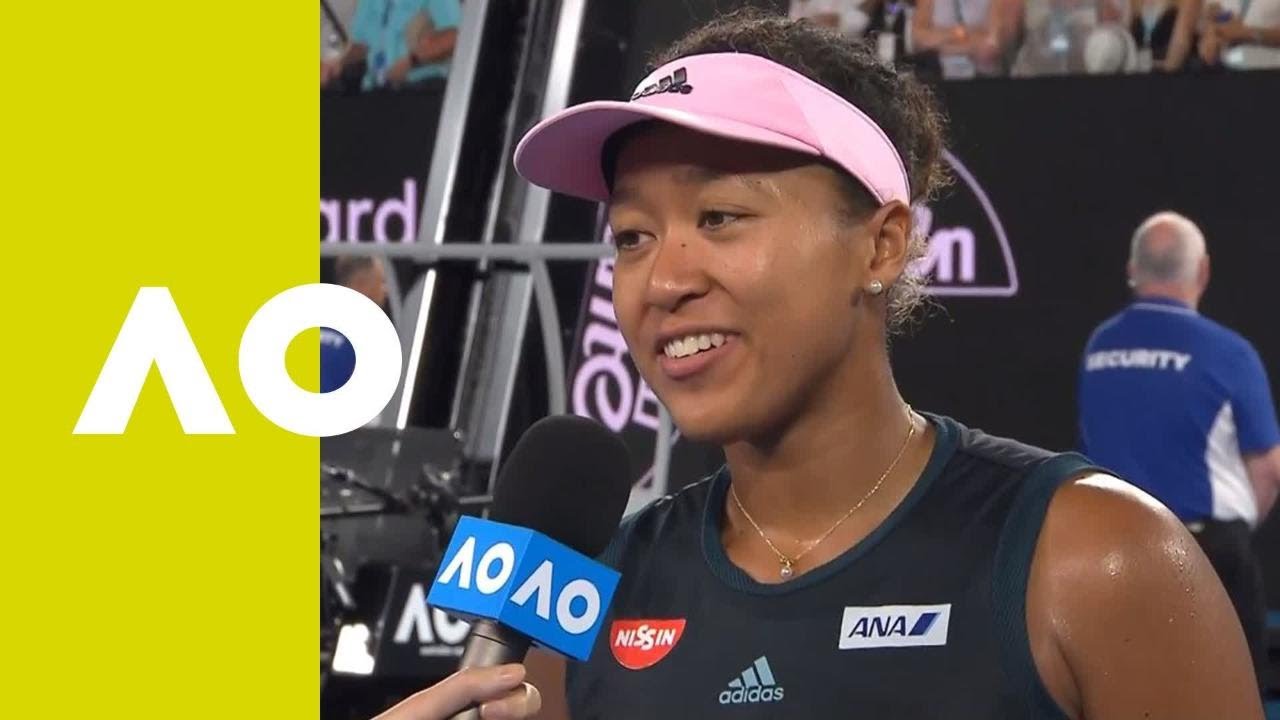 Naomi Osaka on-court interview (SF) | Australian Open 2019