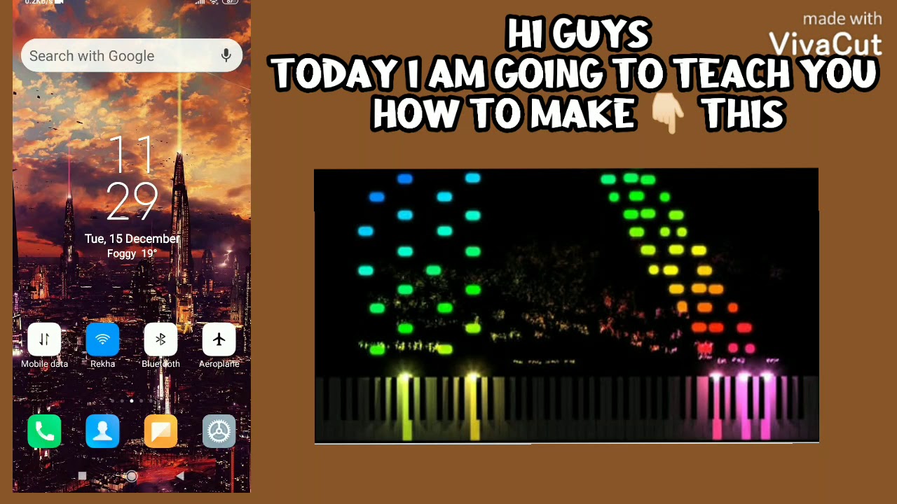 How To Play Piano / With Falling Notes / On Android Phone