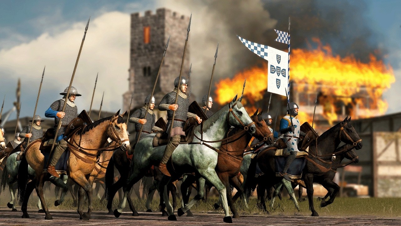 EPIC Defense of Medieval Knights – Huge 3v3 Siege Battle (Medieval Kingdoms 1212AD)
