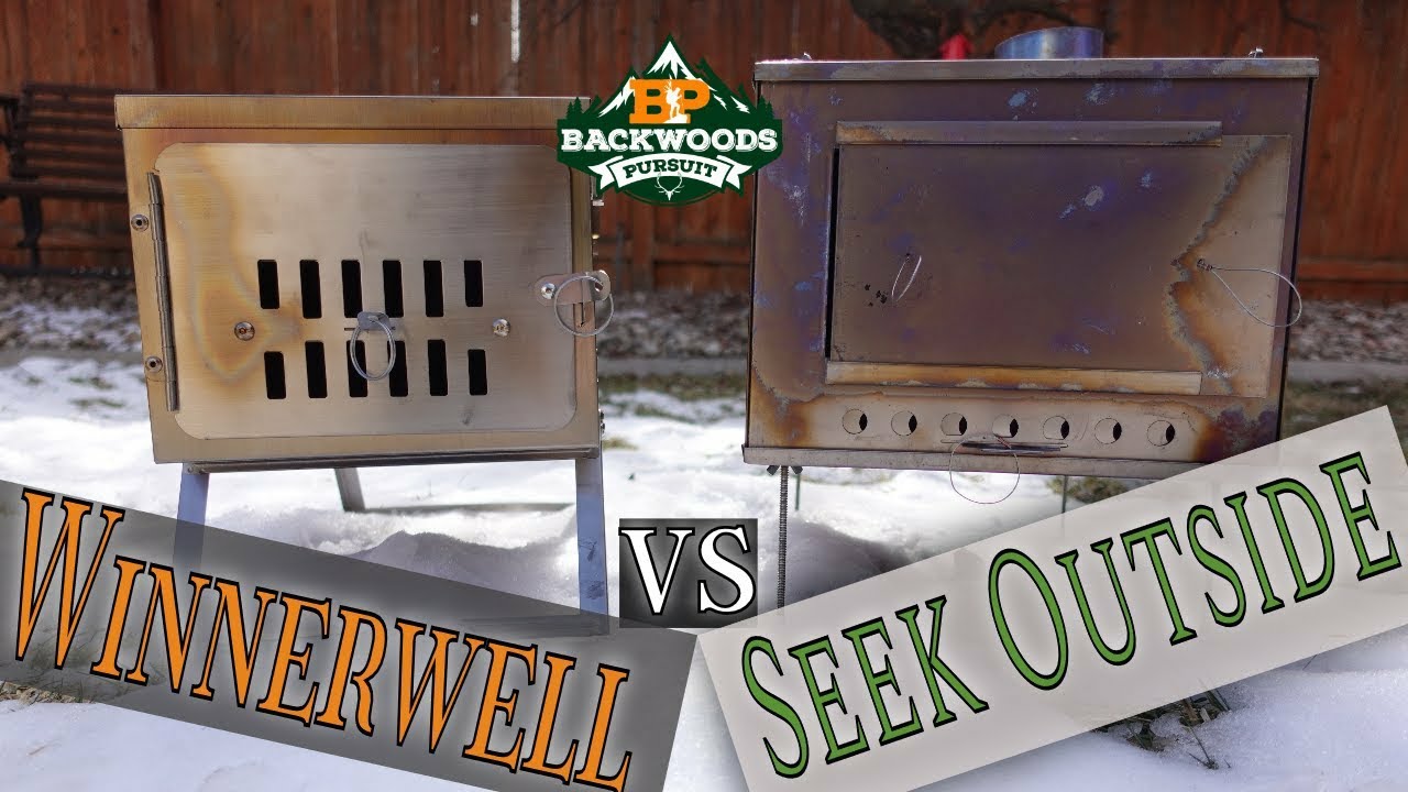 Обзор сверхлёгкой титановой дровяной печи | Seek Outside против Winnewell