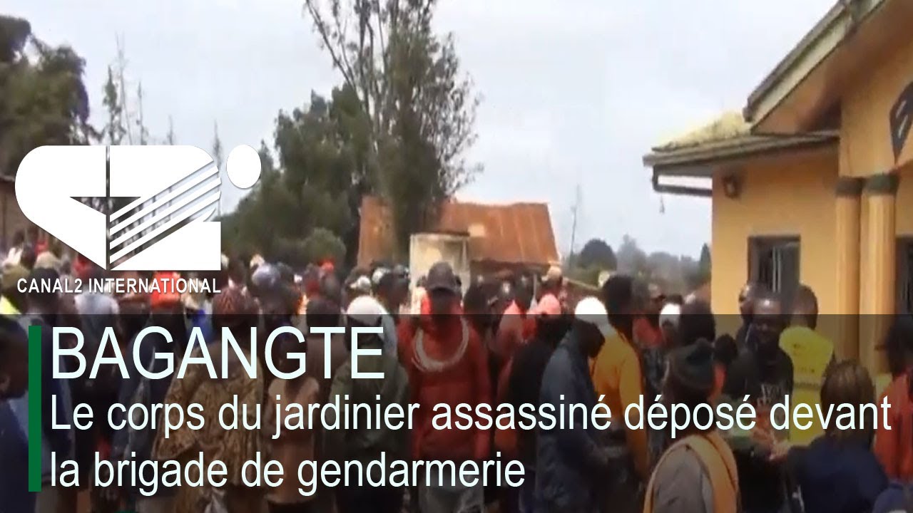 BAGANGTE : Le corps du jardinier assassiné déposé devant la brigade de gendarmerie