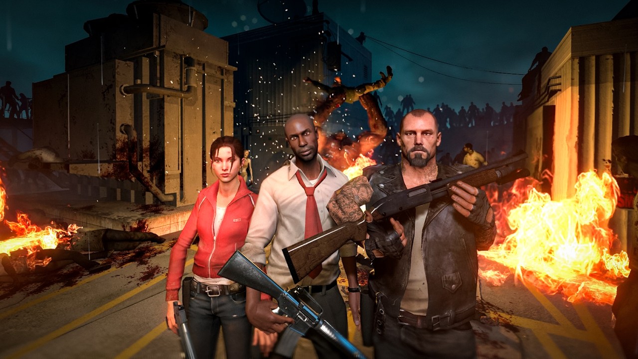 Три друга против зомби | Left 4 Dead 2