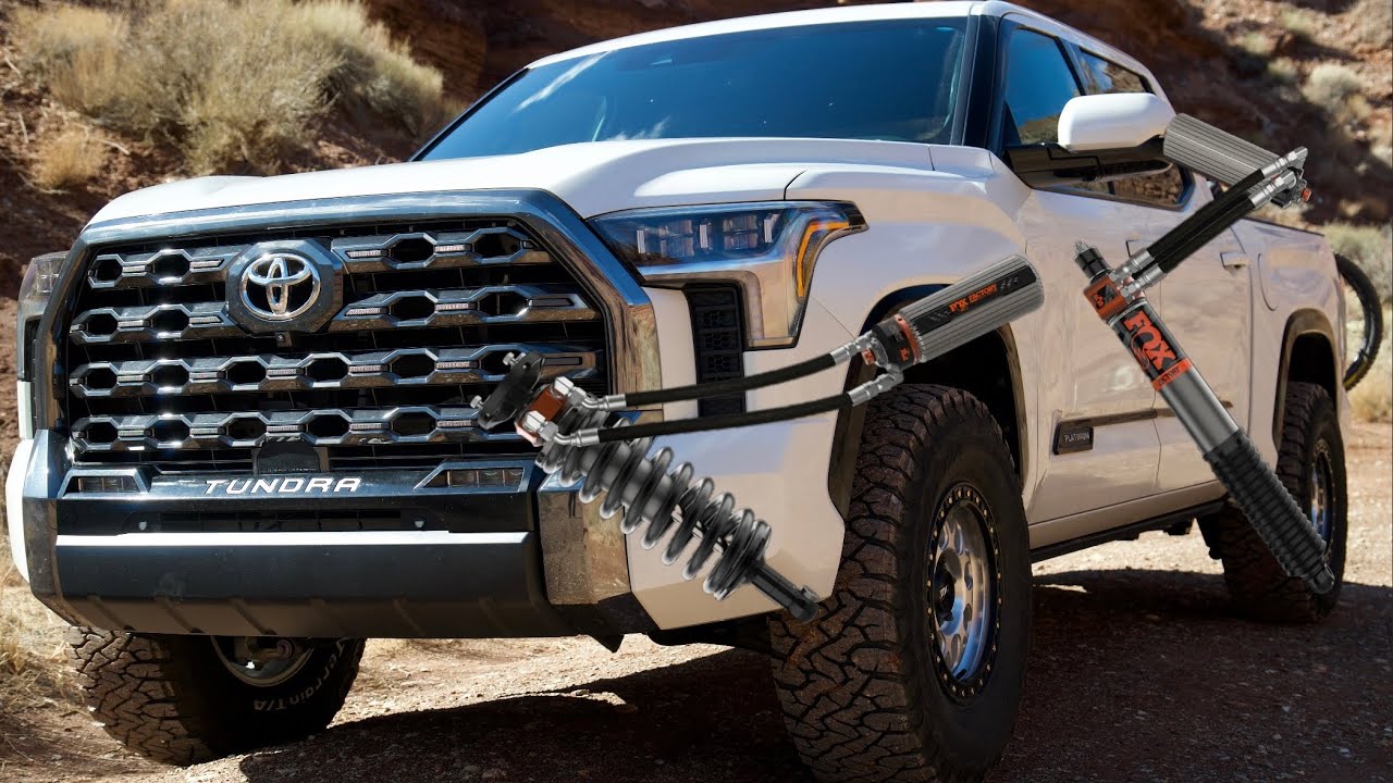 22' Tundra gets INSANE Fox suspension