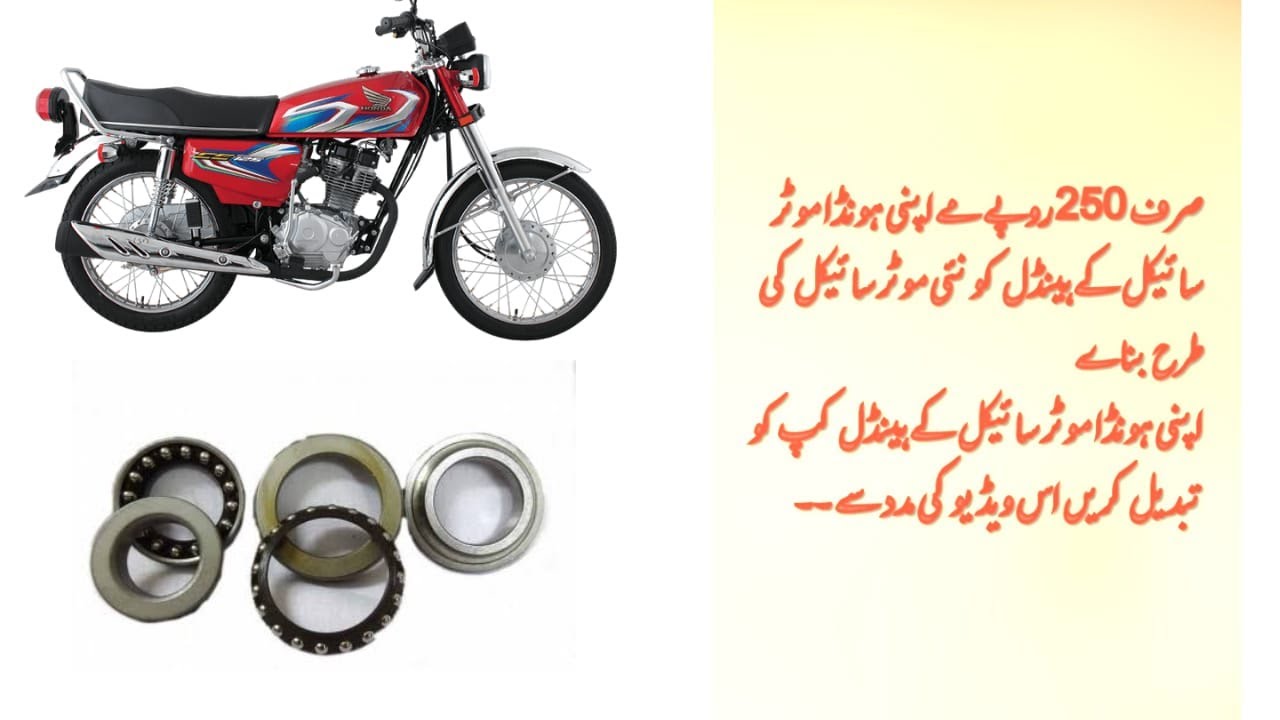 How TO Replace Handle Cone set of Honda CD70 /Cg 125