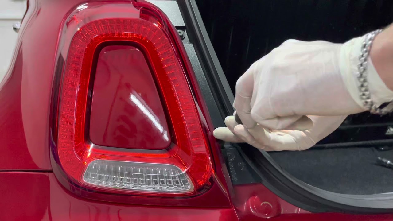 Fiat 500 | SOSTITUZIONE LAMPADE FANALE POSTERIORE | Replacement Of Bulbs