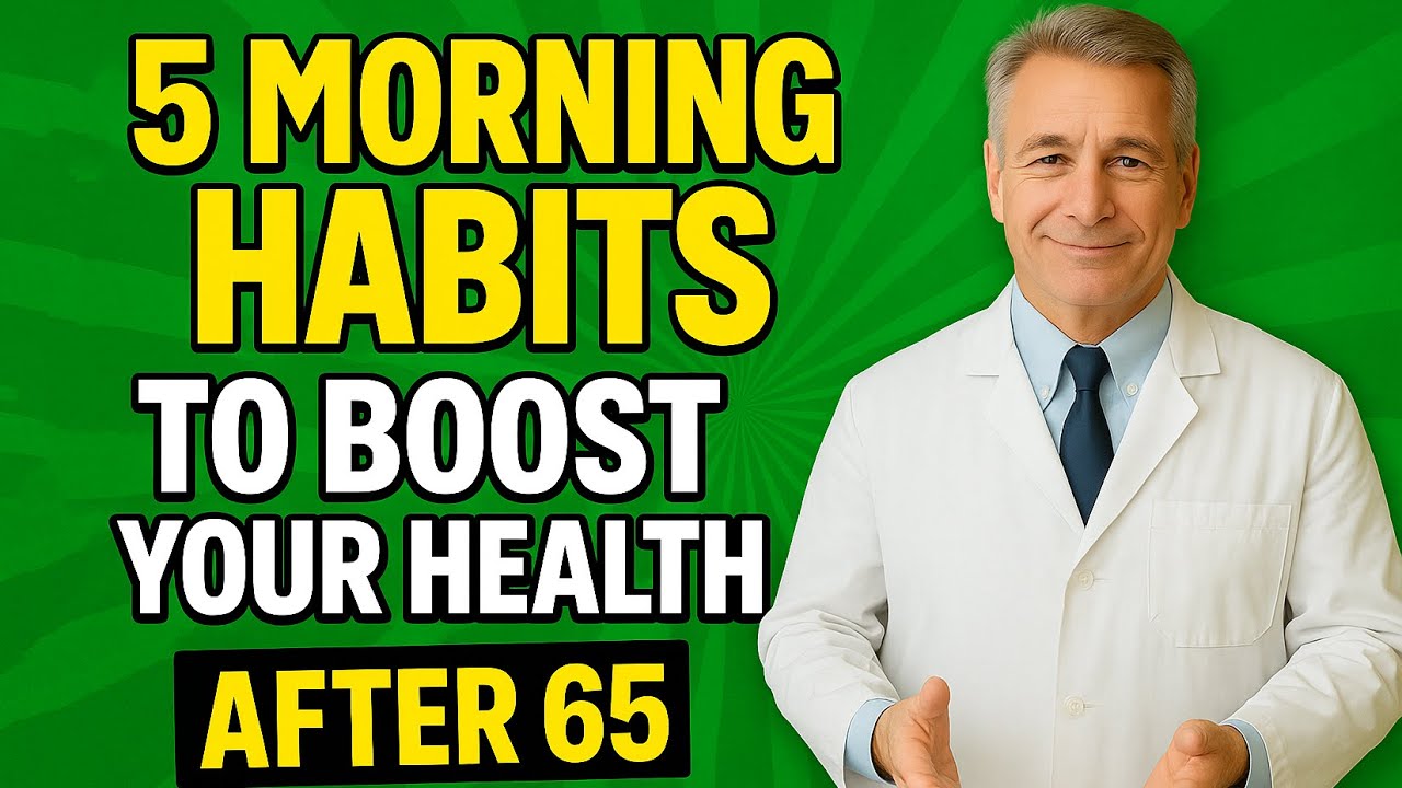 5 Morning Habits to Boost Your Health After 65