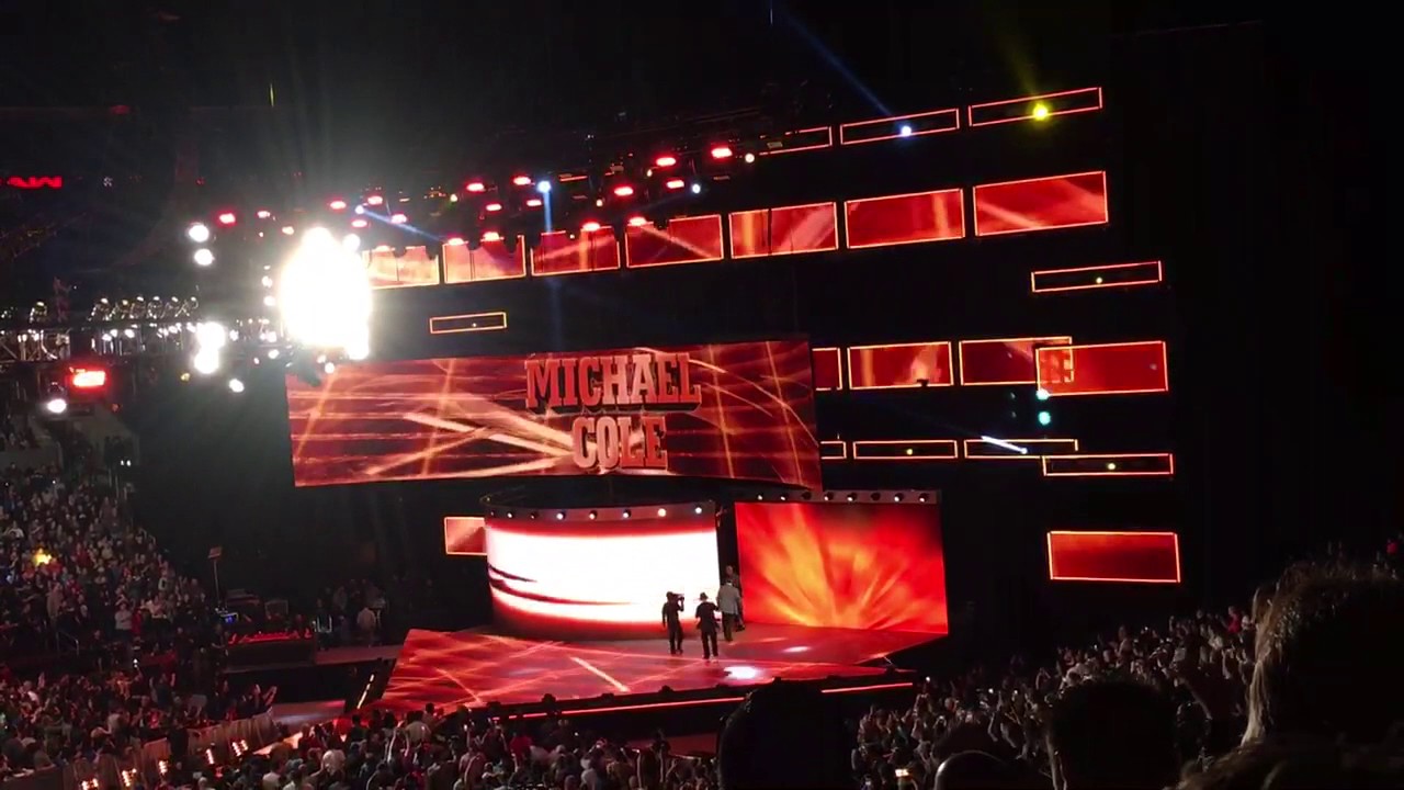 WWE RAW 2/20/17 Vince McMahon surprise entrance before RAW