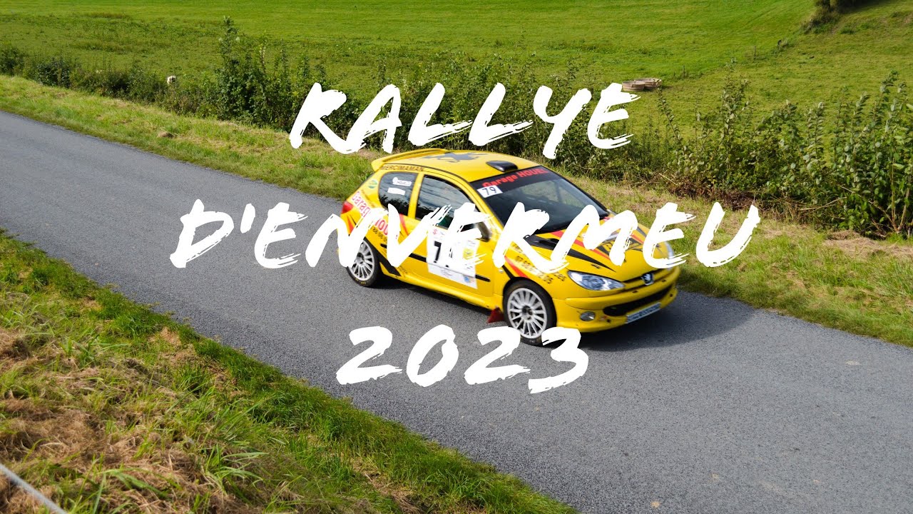 Rallye d'Envermeu 2023 avec vue drone 4K