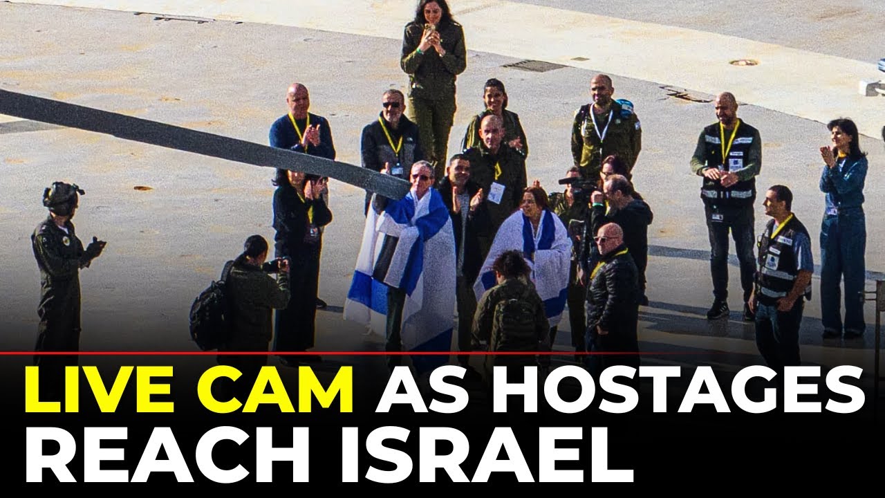 Israel News LIVE: Hostages Freed Under Trump's Gaza Deal | Emotional Scenes in Tel Aviv | Palestine