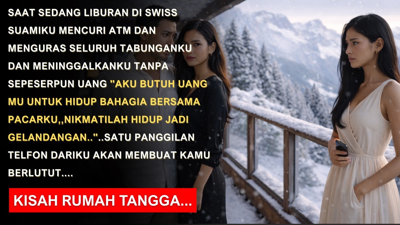 SUAMI MENCURI ATM MENGURAS SEMUA TABUNGANKU SAAT SEDANG BERLIBUR . 1 PANGGILAN BUAT KAMU BERLUTUT..!