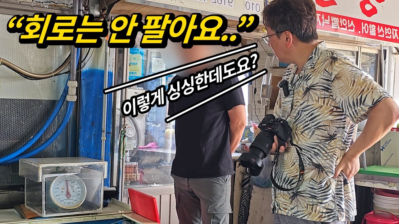 살아있는데 회로는 안 판다는 상인, 대체 왜 그럴까?(입질의 해산로드 #21, 목포 시장편)