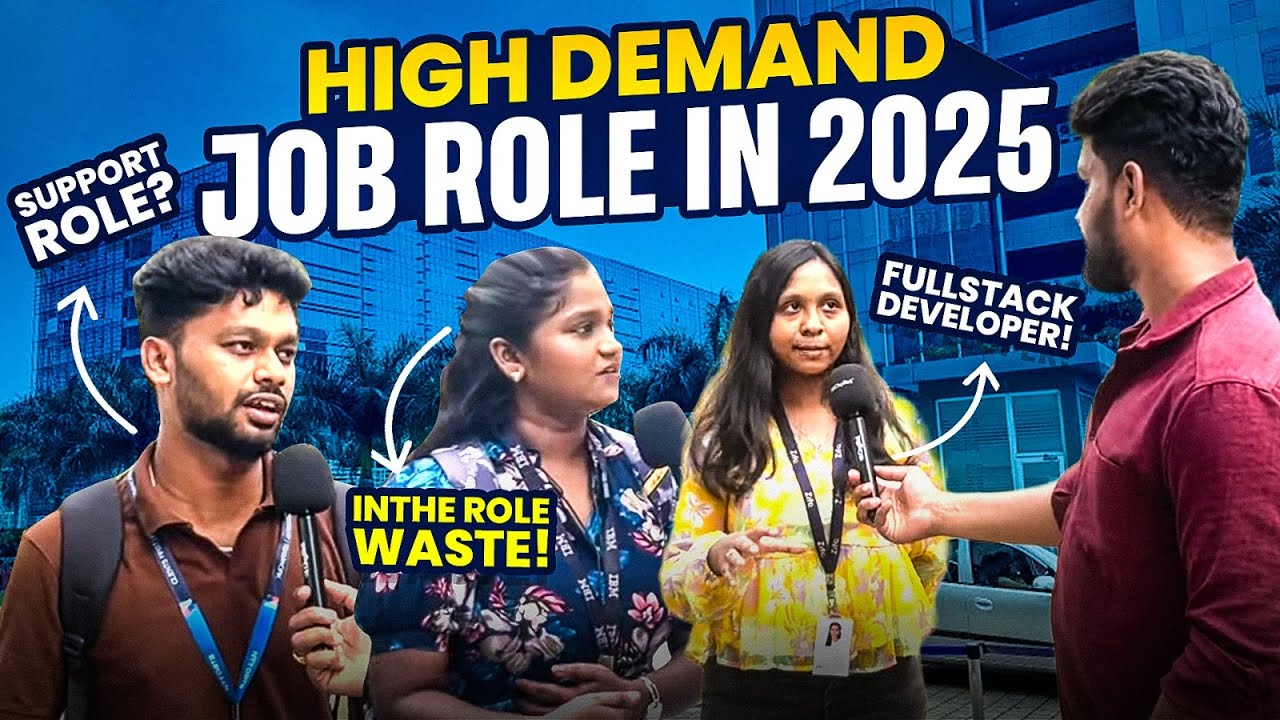 Best IT Job Roles for Freshers in 2025 | High Scope & Demand |Direct Answers from IT Employees Tamil