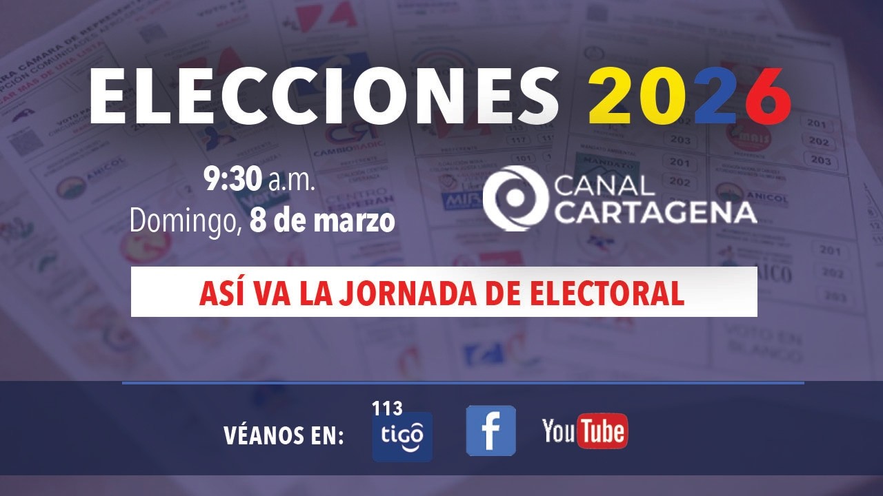 EN VIVO: Así avanza la votación en Cartagena | Reporte 9:30 AM elecciones Colombia 2026