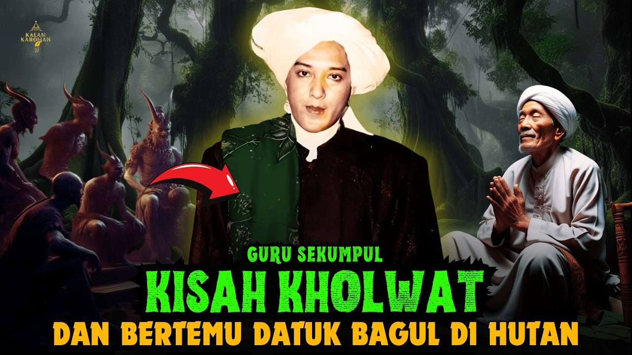 KISAH MISTERIUS KHALWAT BERTEMU DATUK BAGUL❗Pertemuan Guru Sekumpul dan Datuk Bagul