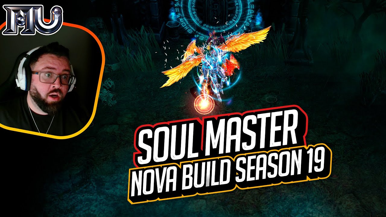 🔝🔥Nova build do Soul Master Season 19 • PvM e PvP • Da para pegar limite de SB com HSM! | Mu Online