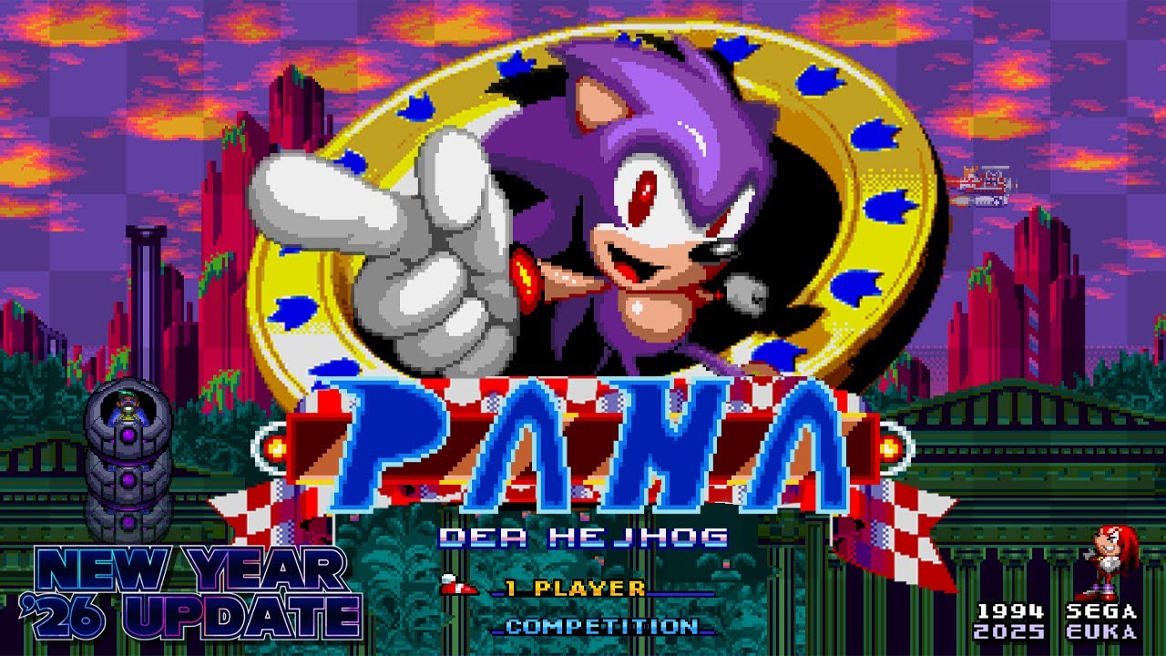 Pana Der Hejhog in Sonic 3 A.I.R IV (New Year '26 Update) ✪ Full Playthrough + Extras (1080p/60fps)