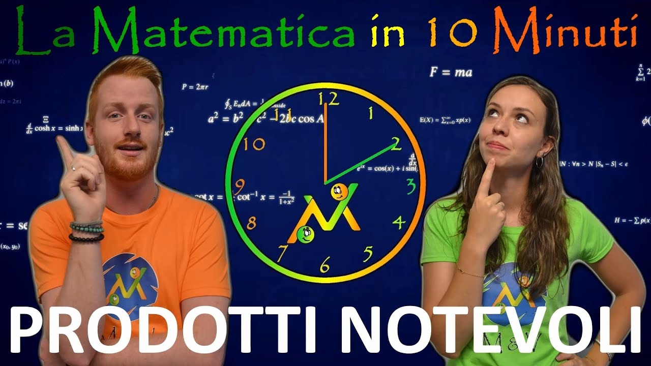 PRODOTTI NOTEVOLI - La Matematica in 10 Minuti