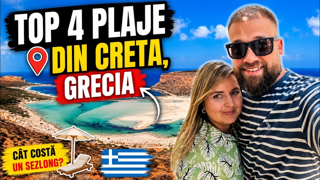 TOP PLAJE  din CRETA, GRECIA + Cat COSTA un Sezlong?