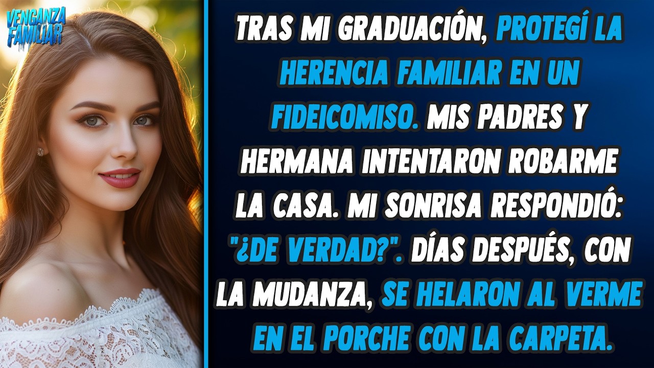 Tras graduarme, moví el patrimonio de mis abuelos a un fideicomiso, por si acaso.